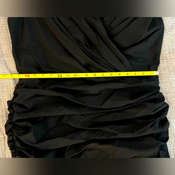 TADASHI Designer Cocktail Black Dress. - Picture 6 of 6